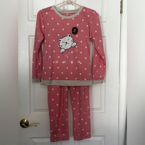 Girls Cat Pajama Set